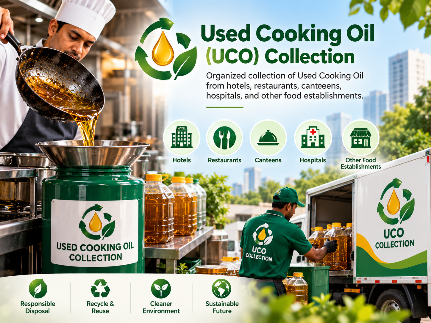 Used Cooking Oil (UCO) Collection